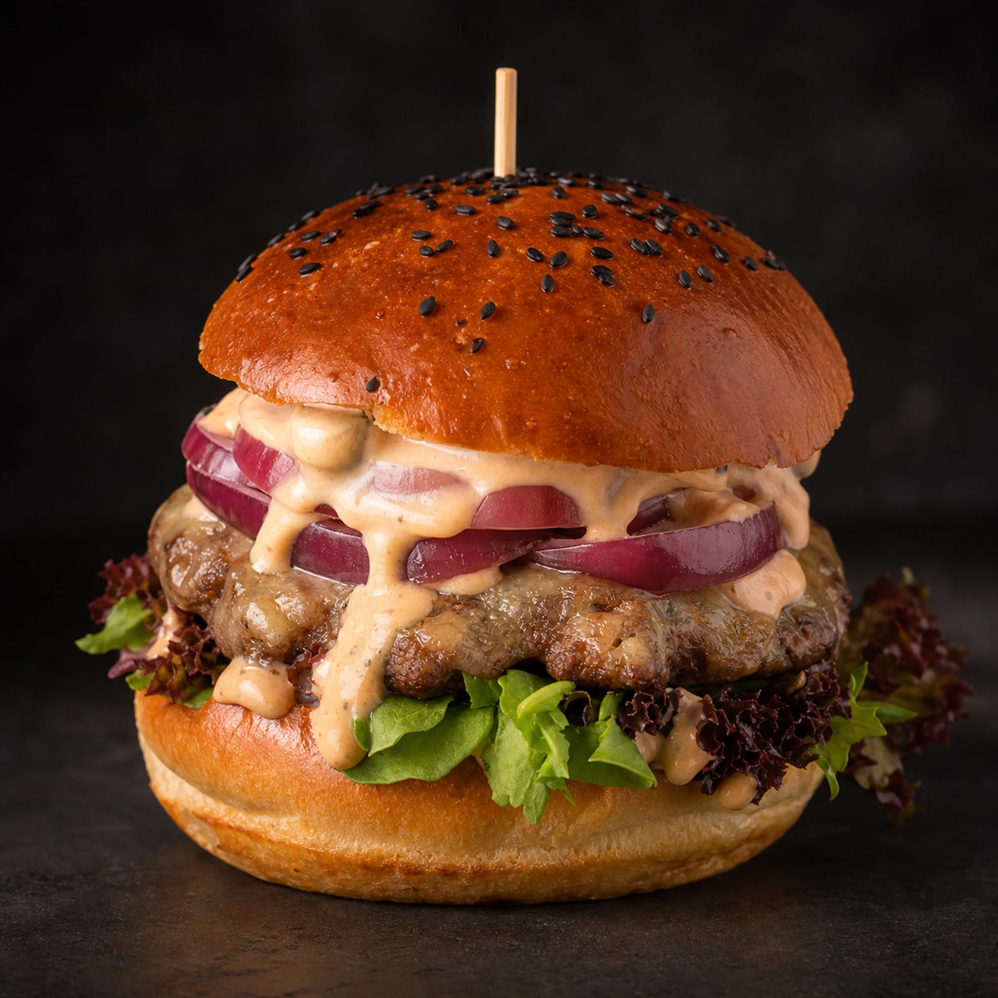 Burger, ktory zamknie kazde menu.