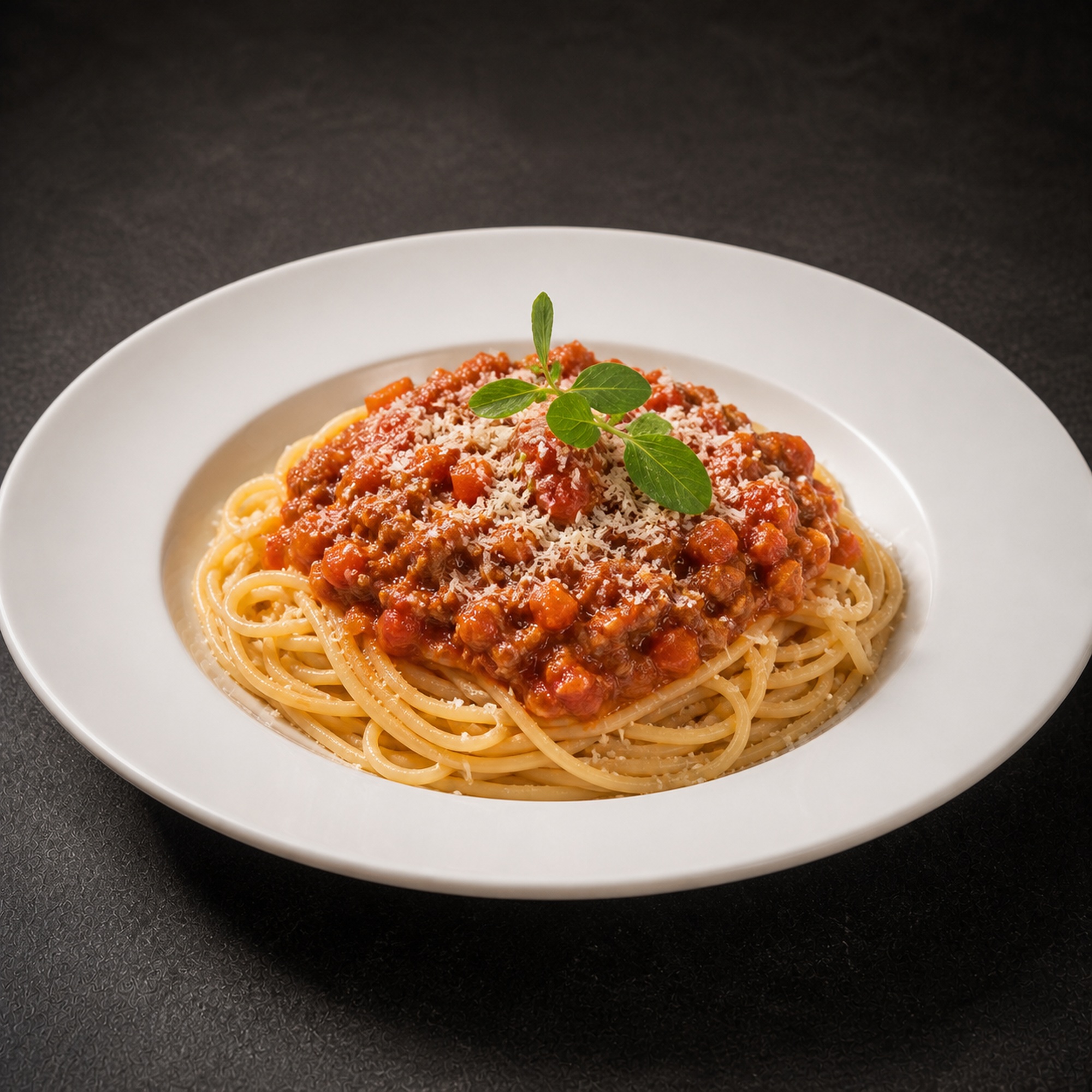 Spaghetti Bolognese – ujęcie sesja 1