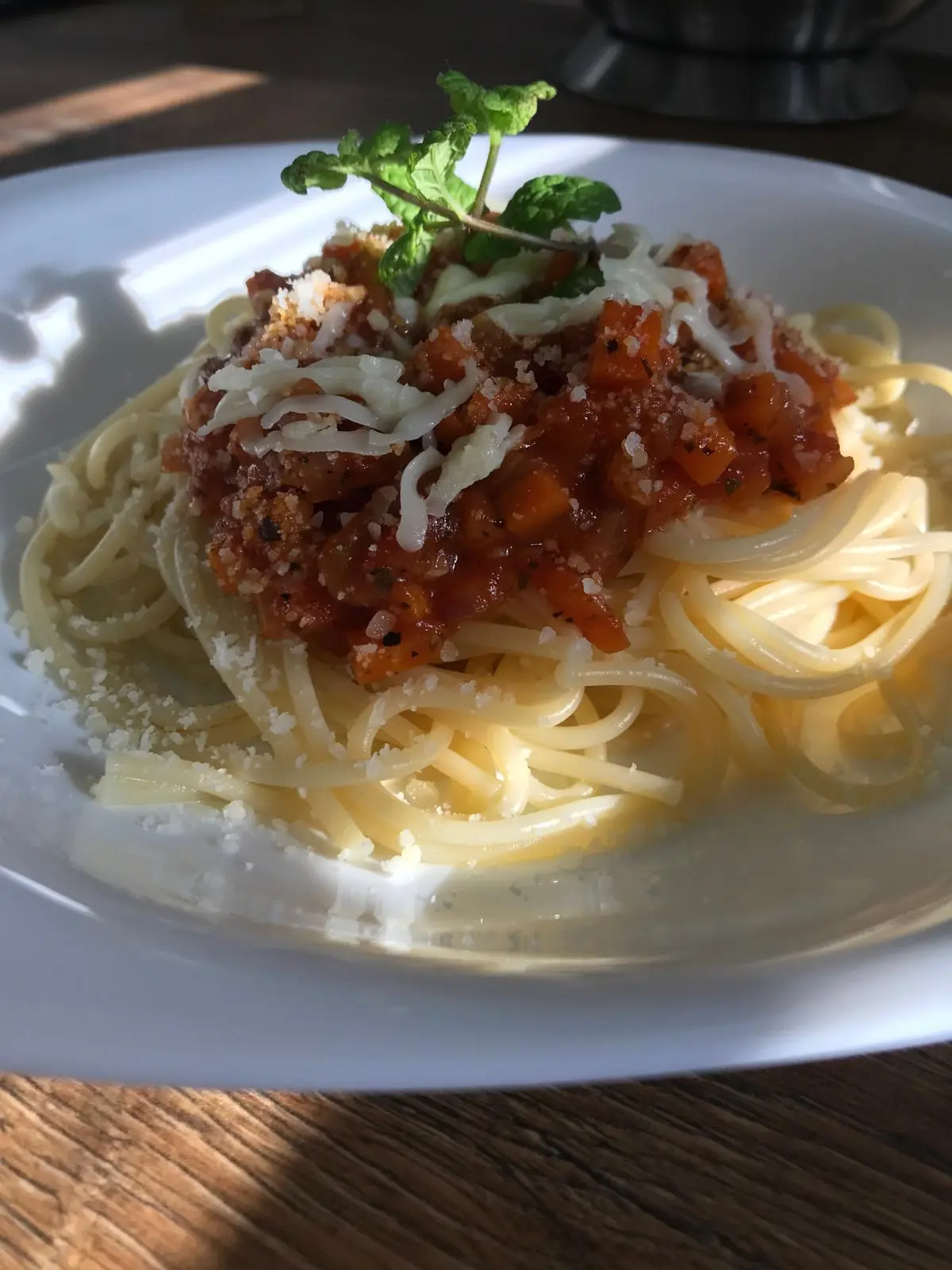 Zdjęcie źródłowe – Spaghetti Bolognese